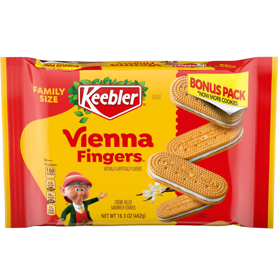 Vienna Fingers Vanilla Cream Sandwich Cookies