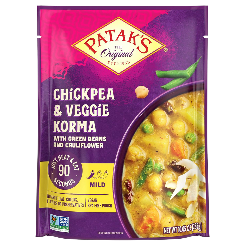 Chickpea & Veggie Korma