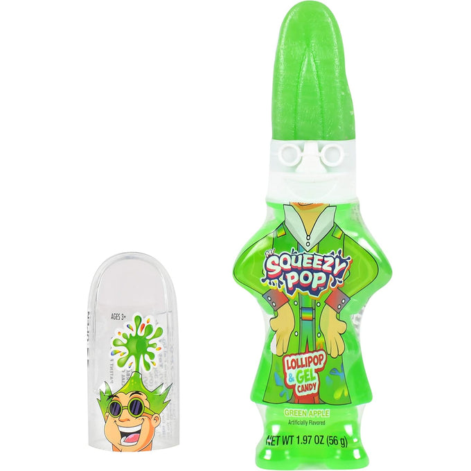 Mr. Squeezy Lollipop & Gel Candy (12 Pack)