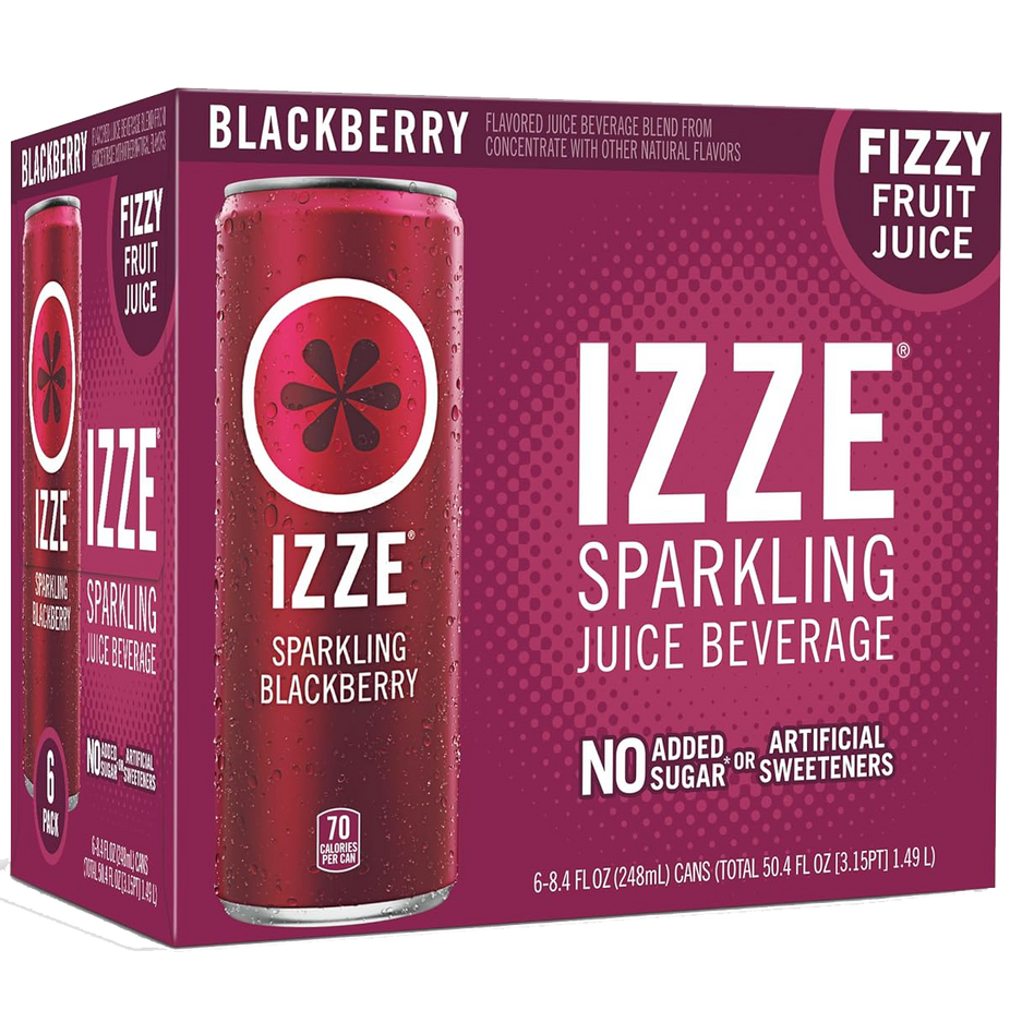 Blackberry Sparkling Juice (6 Pack)