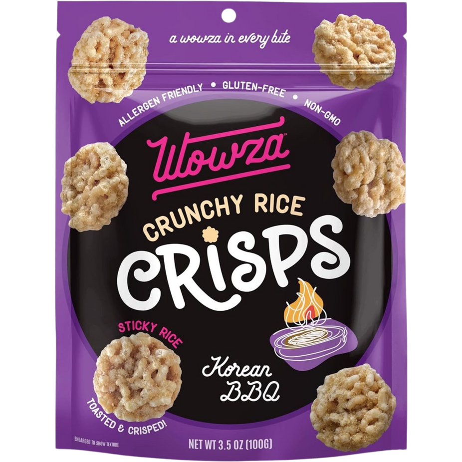 Korean BBQ Crunchy Rice Crisps
