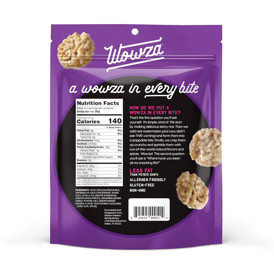 Korean BBQ Crunchy Rice Crisps