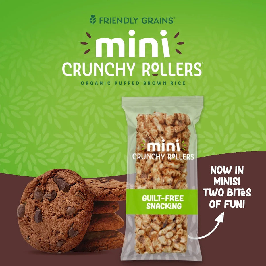 Mini Chocolate Cookie Rollers