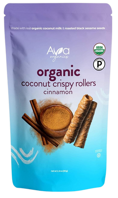 Cinnamon Coconut Crispy Rollers