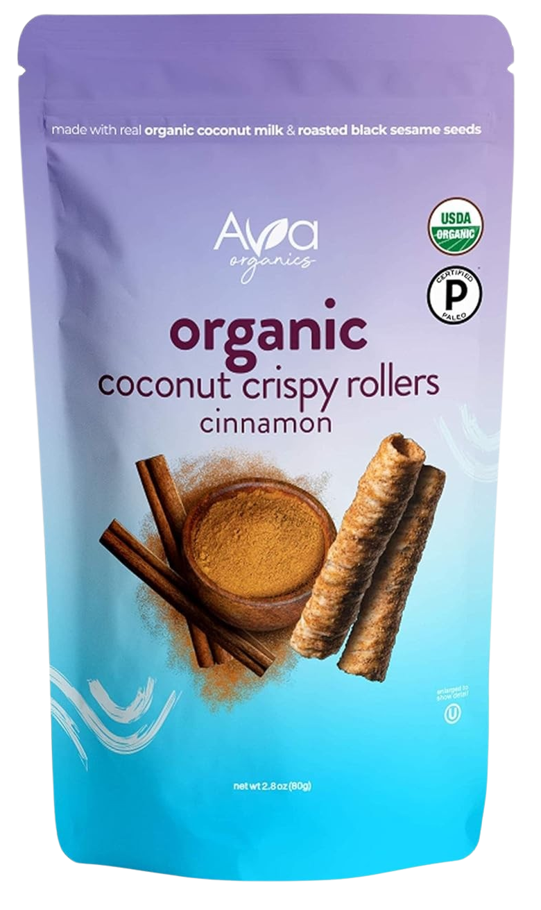 Cinnamon Coconut Crispy Rollers