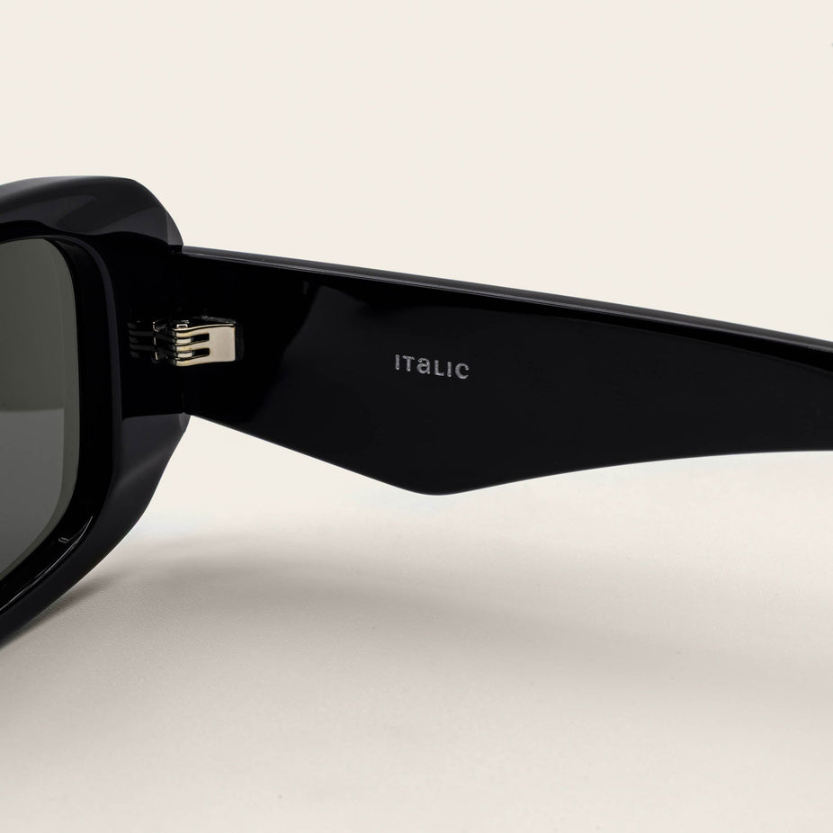 Gabriele Rectangle Italian Acetate Sunglasses