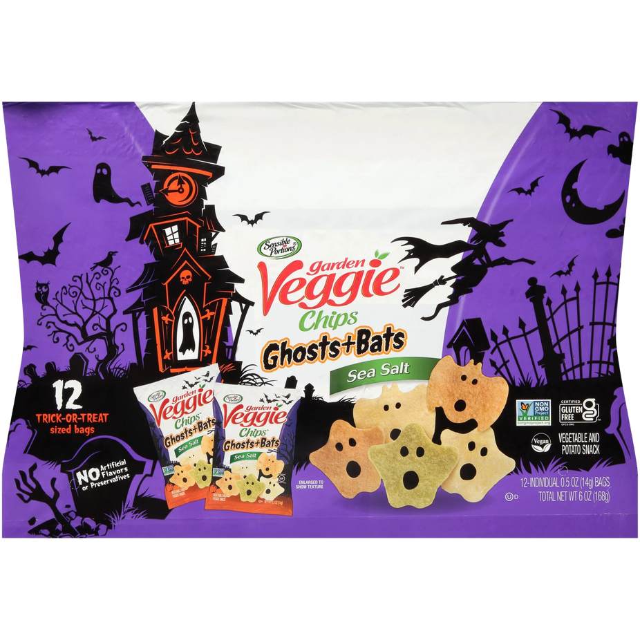 Ghosts & Bats Veggie Chips (12 Pack)