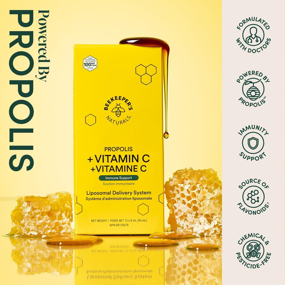 Naturals Liposomal Propolis + Vitamin C (12 CT)