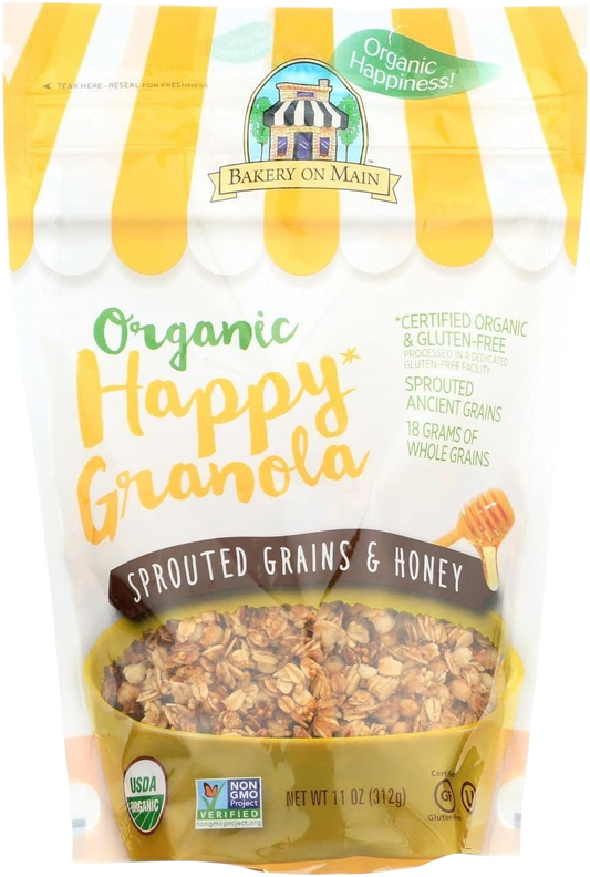 Organic Granola Sprouted Grains & Honey