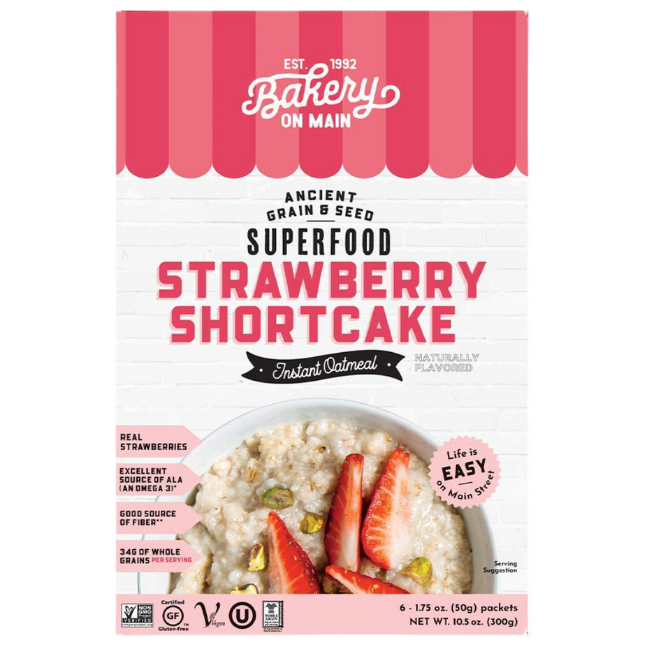 Strawberry Shortcake Instant Oatmeal (6 Pack)