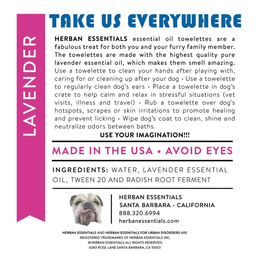 Dog Towelettes (20 CT)