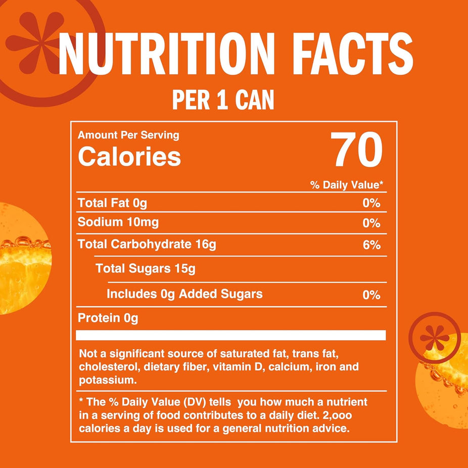 Clementine Sparkling Juice (6 Pack)