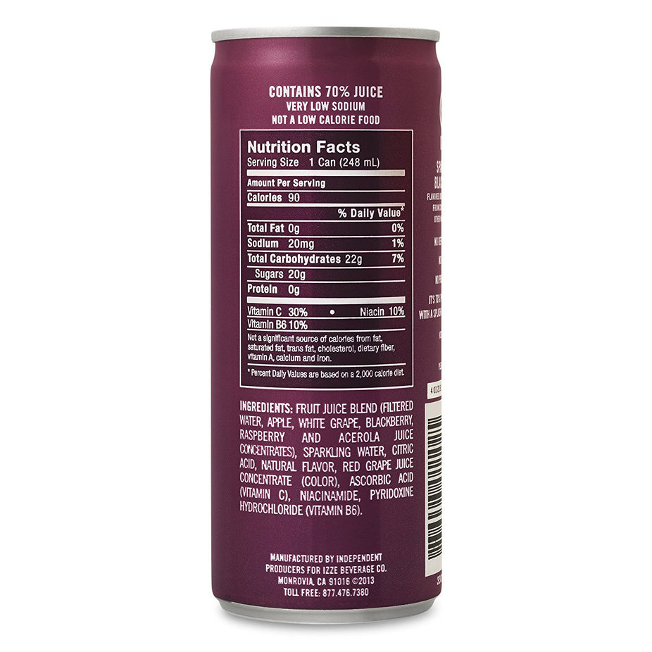 Blackberry Sparkling Juice (6 Pack)