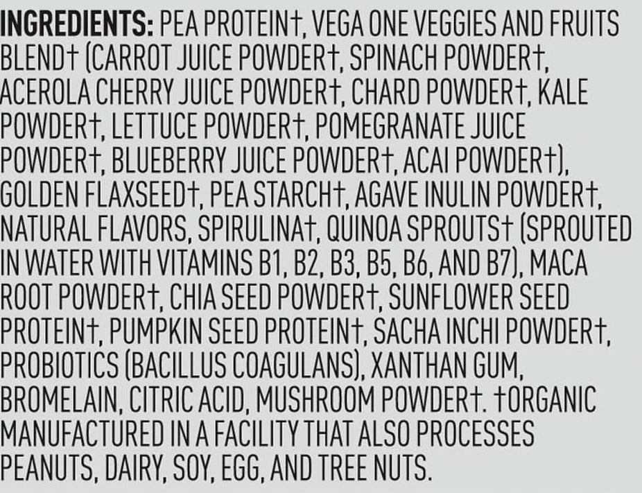 Organic All-In-One Shake Plain Unsweetened
