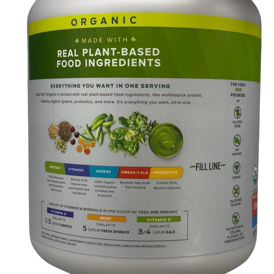 Organic French Vanilla All-In-One Shake