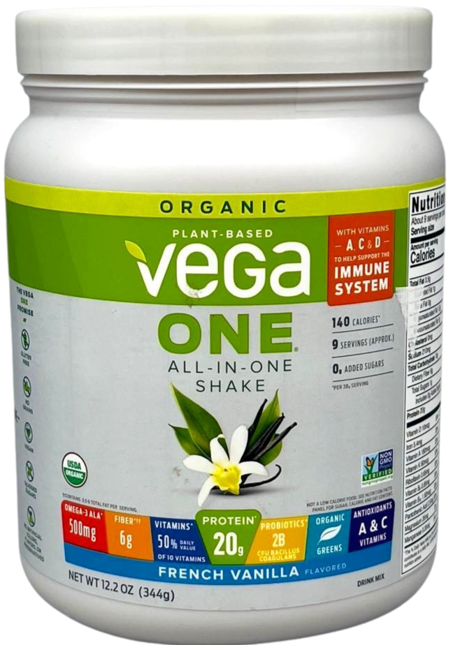 Organic French Vanilla All-In-One Shake
