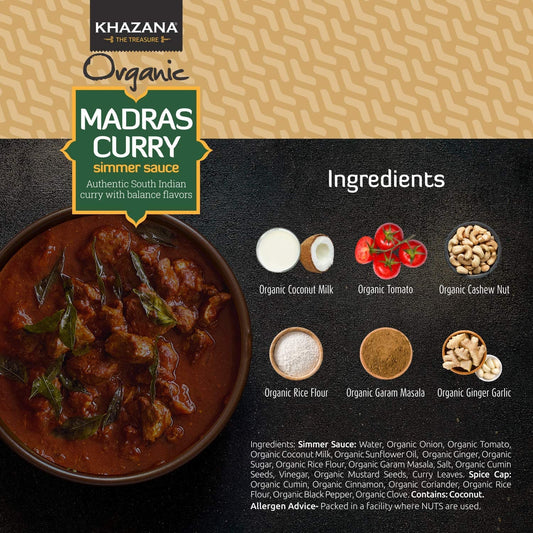 Madras Curry Simmer Sauce