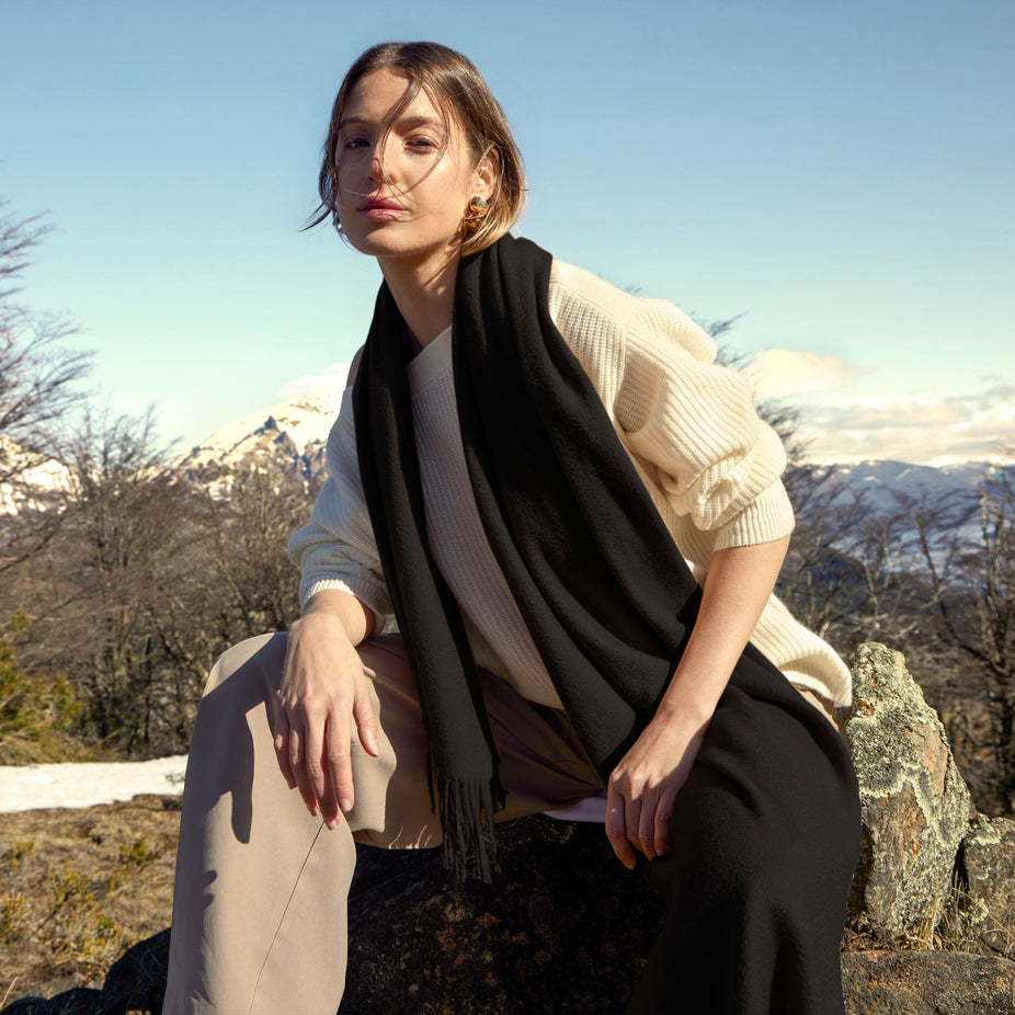 Cleo Oversized Cashmere Scarf