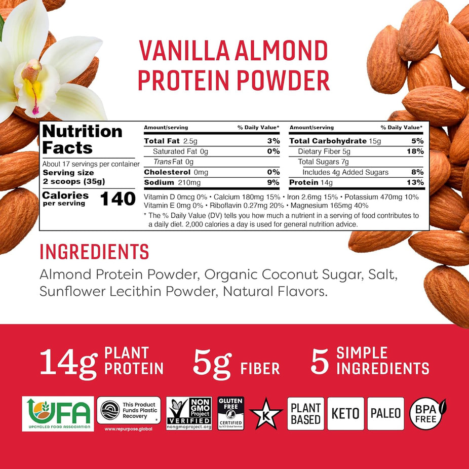 Vanilla Almond Protein Powder