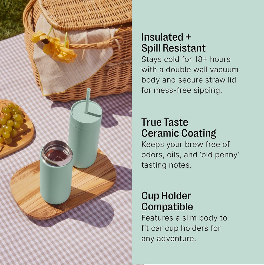 16oz Carter Cold Water Bottle - Blue