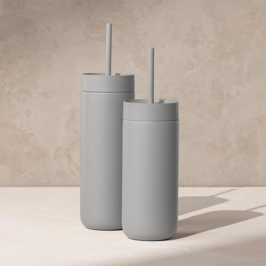 20oz Carter Cold Water Bottle - Matte Grey