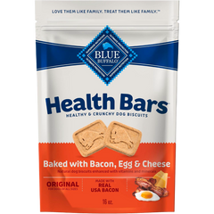 Health Bars Natural Crunchy Dog Treats - Bacon, Egg & Cheese Flavor