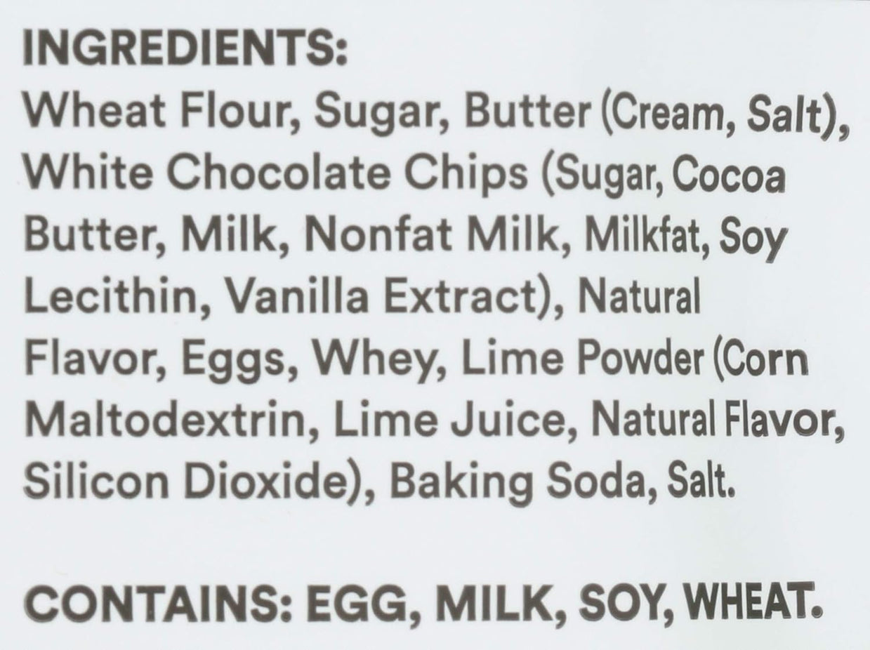 Key Lime Thin Cookies