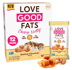 Chewy Nutty Salted Caramel Bar (12 Pack)