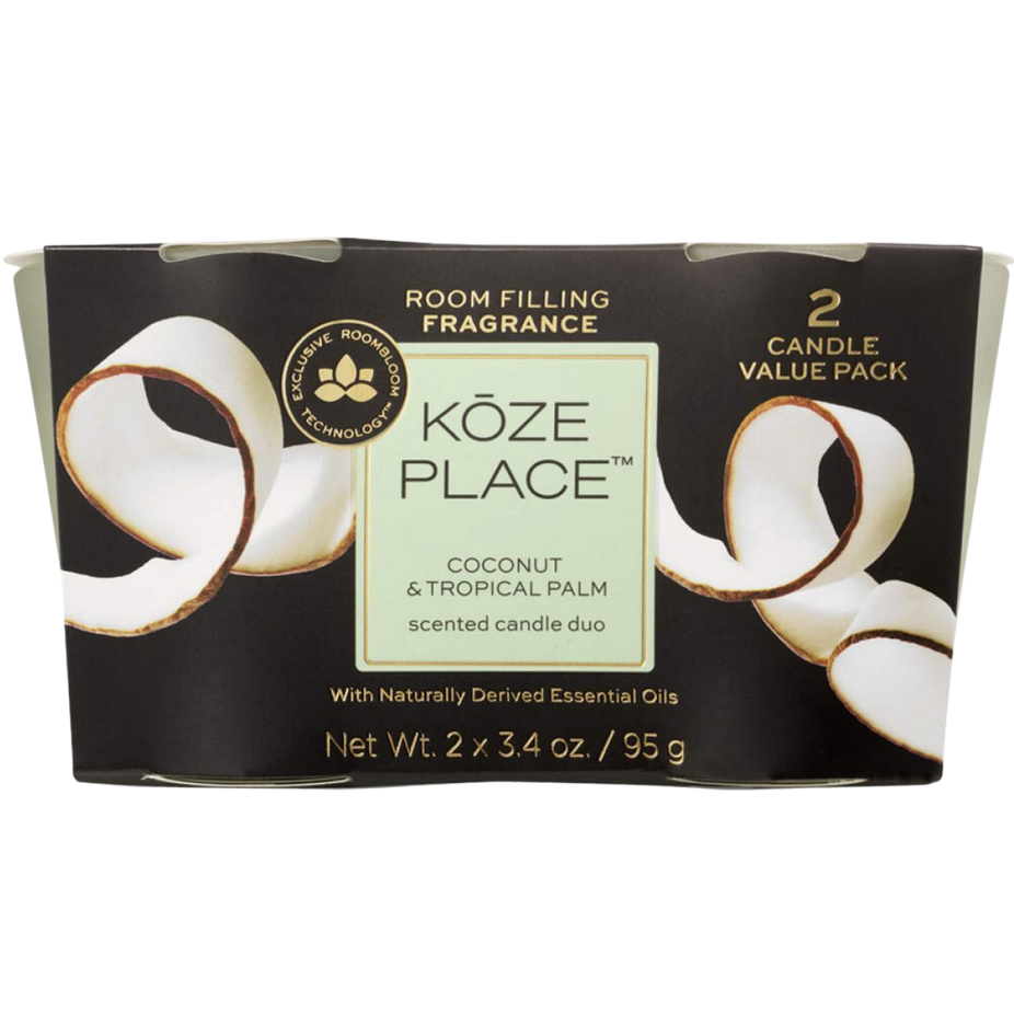 Coconut & Tropical Palm Candle