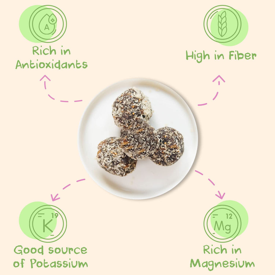 Apricot, Cacao Nibs & Hazelnut - Fruit & Nut Snack