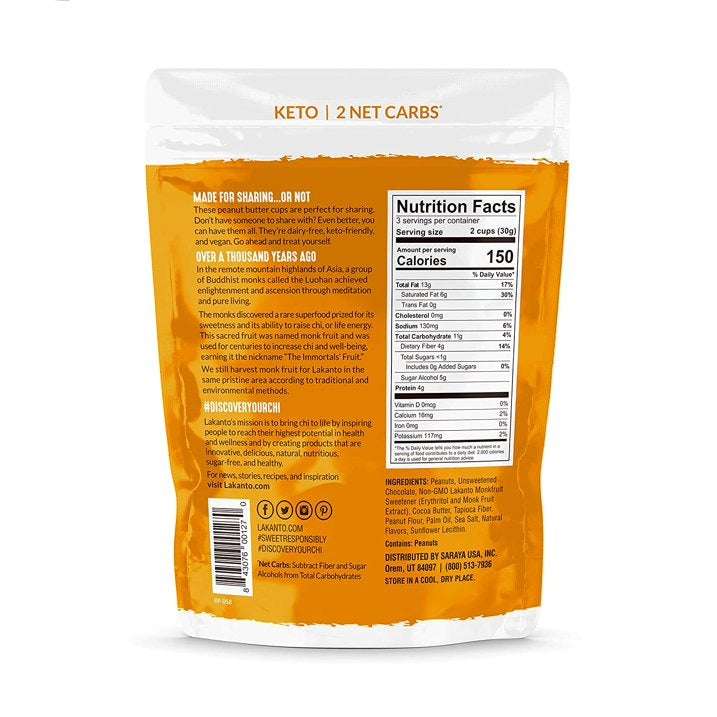 Dark Chocolate Peanut Butter Cups