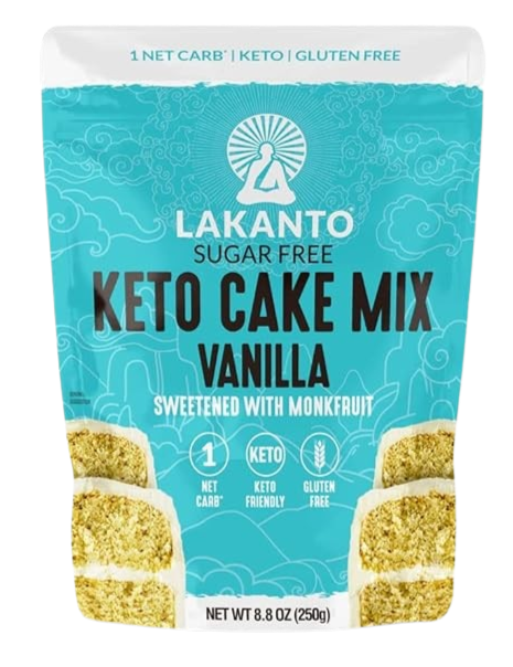 Sugar Free Keto Vanilla Cake Mix