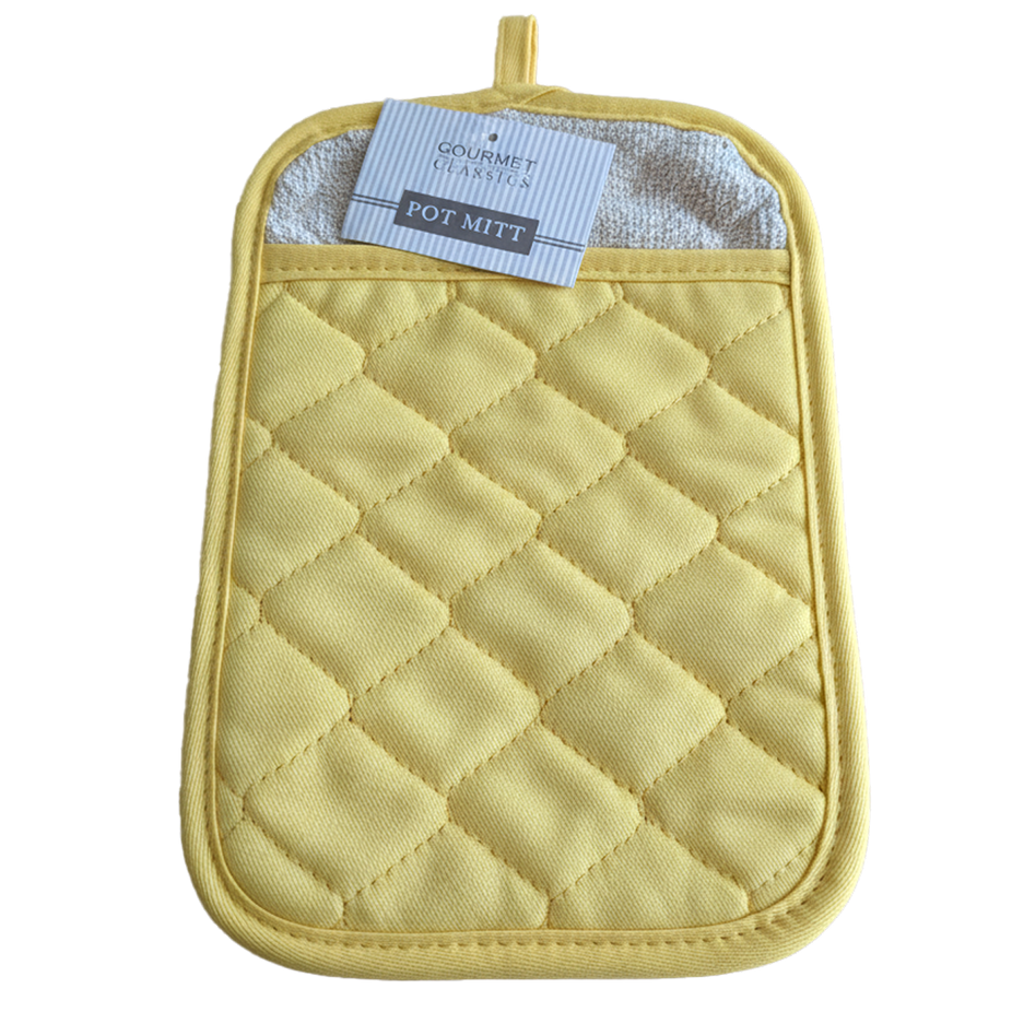 Pot Mitt - Yellow