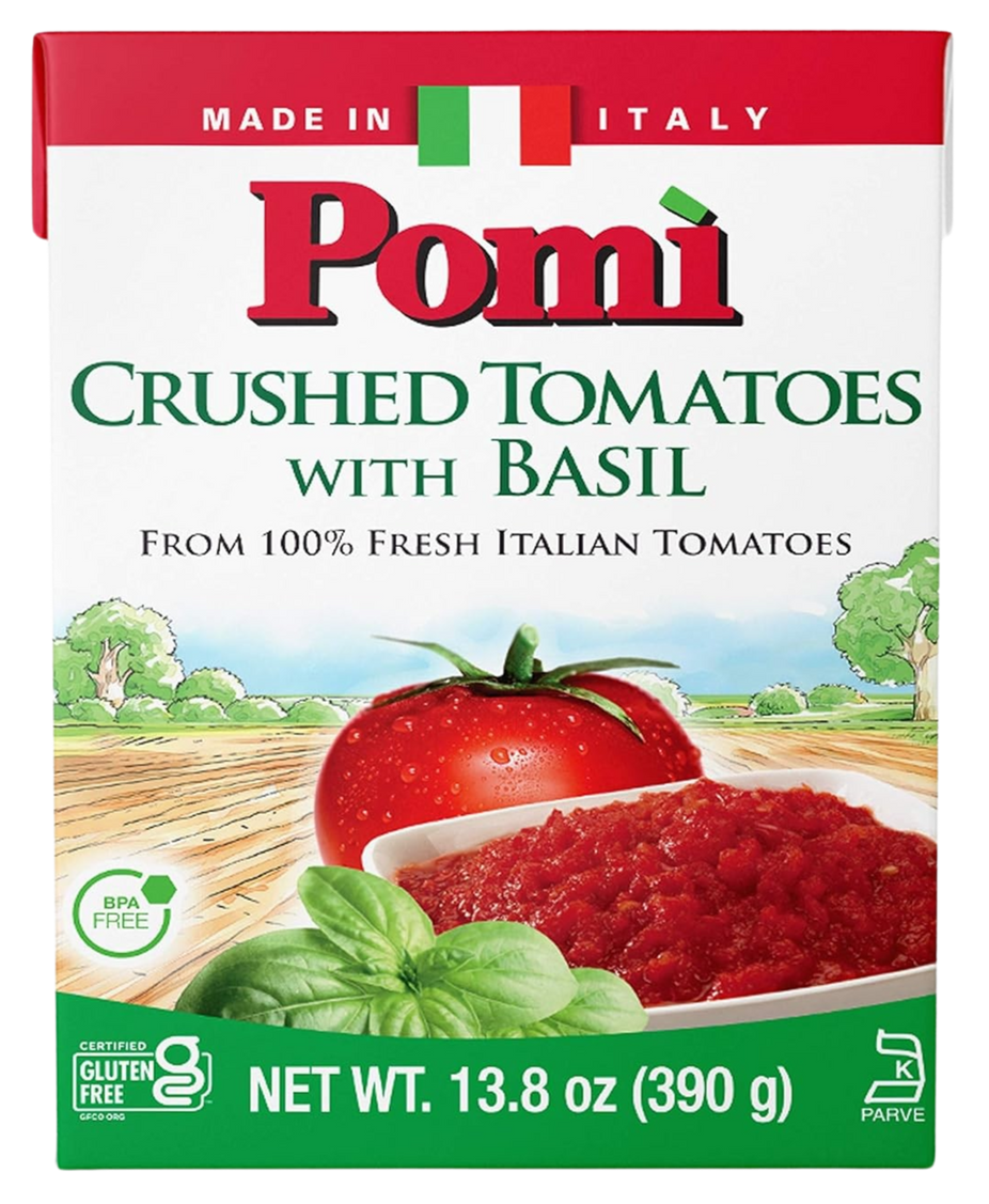 Crushed Tomatoes with Basil