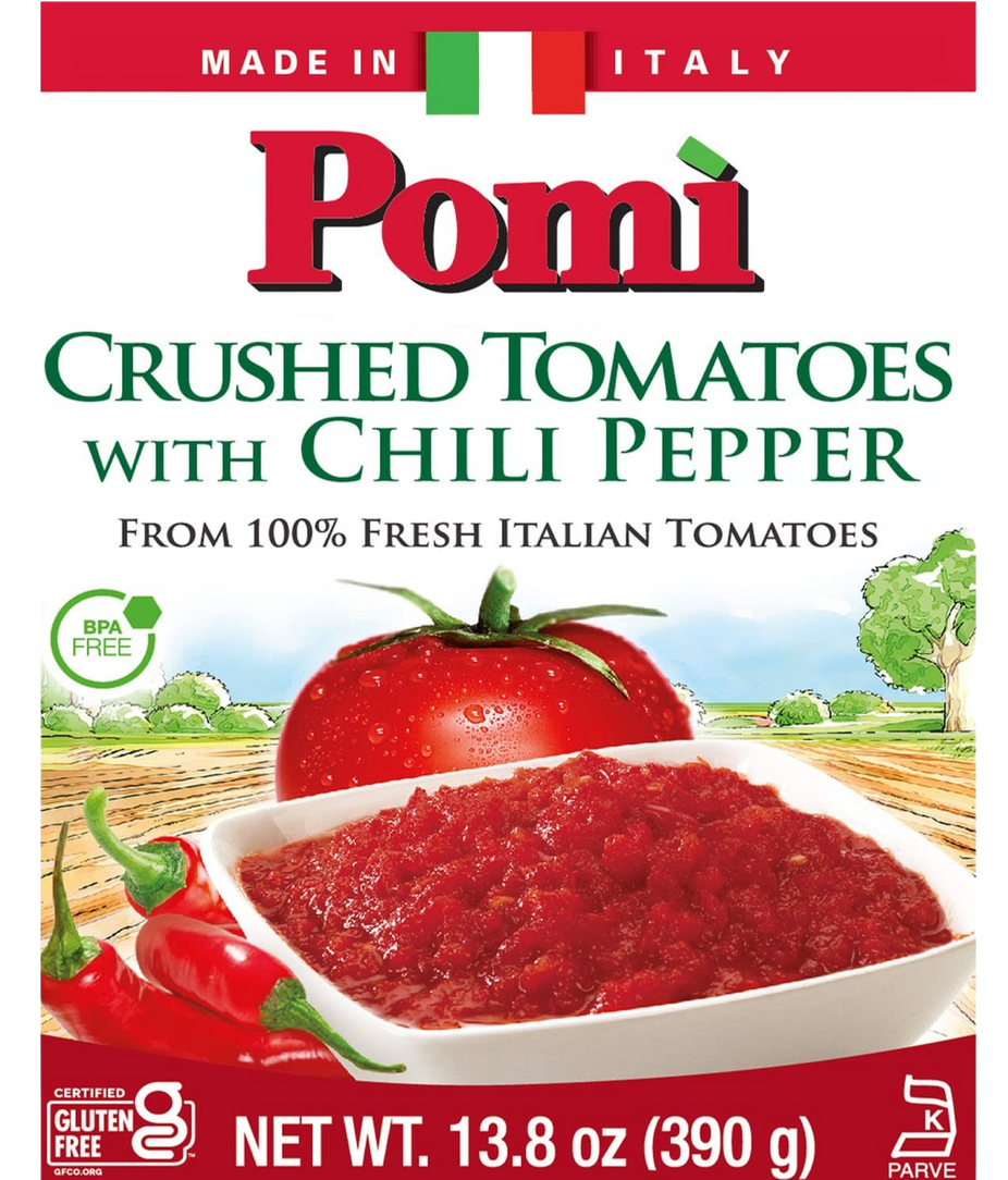 Crushed Tomatoes with Chili Pepper