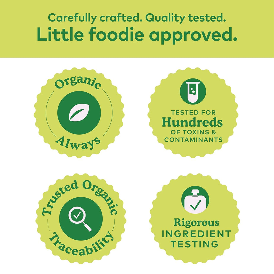 Peach, Banana & Apricot - Stage 2 Baby Puree (12 Pack)