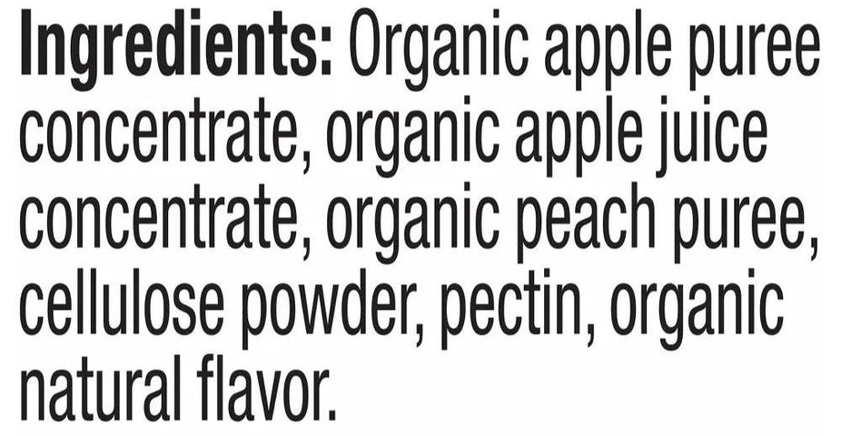 Teensy Soft Fruits Snacks Peach Flavor (5 CT)