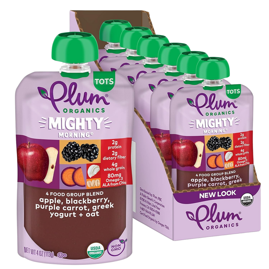 Mighty 4 Purple Carrot Blackberry Quinoa Greek Yogurt (6 Pack)