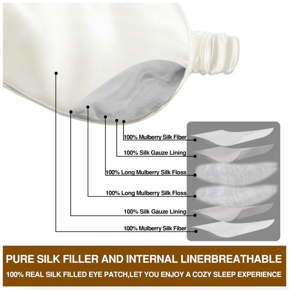 Mulberry Silk Sleep Masks (1 CT)