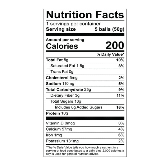 Chocolate Brownie Energy Bites