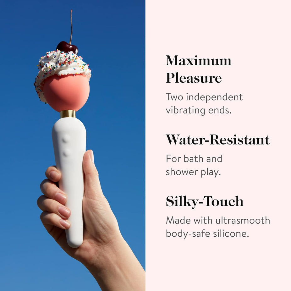 goop Double-Sided Wand Vibrator Martie goop Double-Sided Wand Vibrator Martie