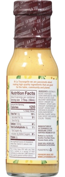 Organic Sweet Dijon Dressing
