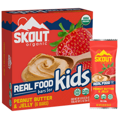 Organic Peanut Butter & Jelly Kid's Snack Bar (6 CT)
