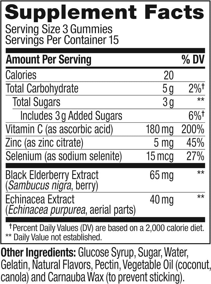 Berry Brave Immunity + Elderberry Support Gummies