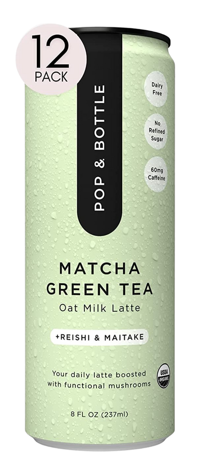 Reishi & Maitake Matcha Green Tea Oat Milk Latte (12 CT)