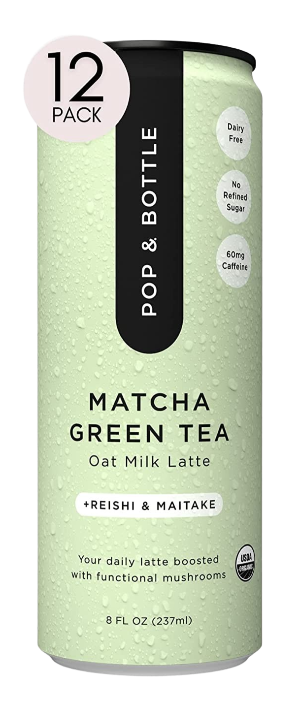 Reishi & Maitake Matcha Green Tea Oat Milk Latte (12 CT)