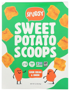 Sour Cream and Onion Sweet Potato Scoops