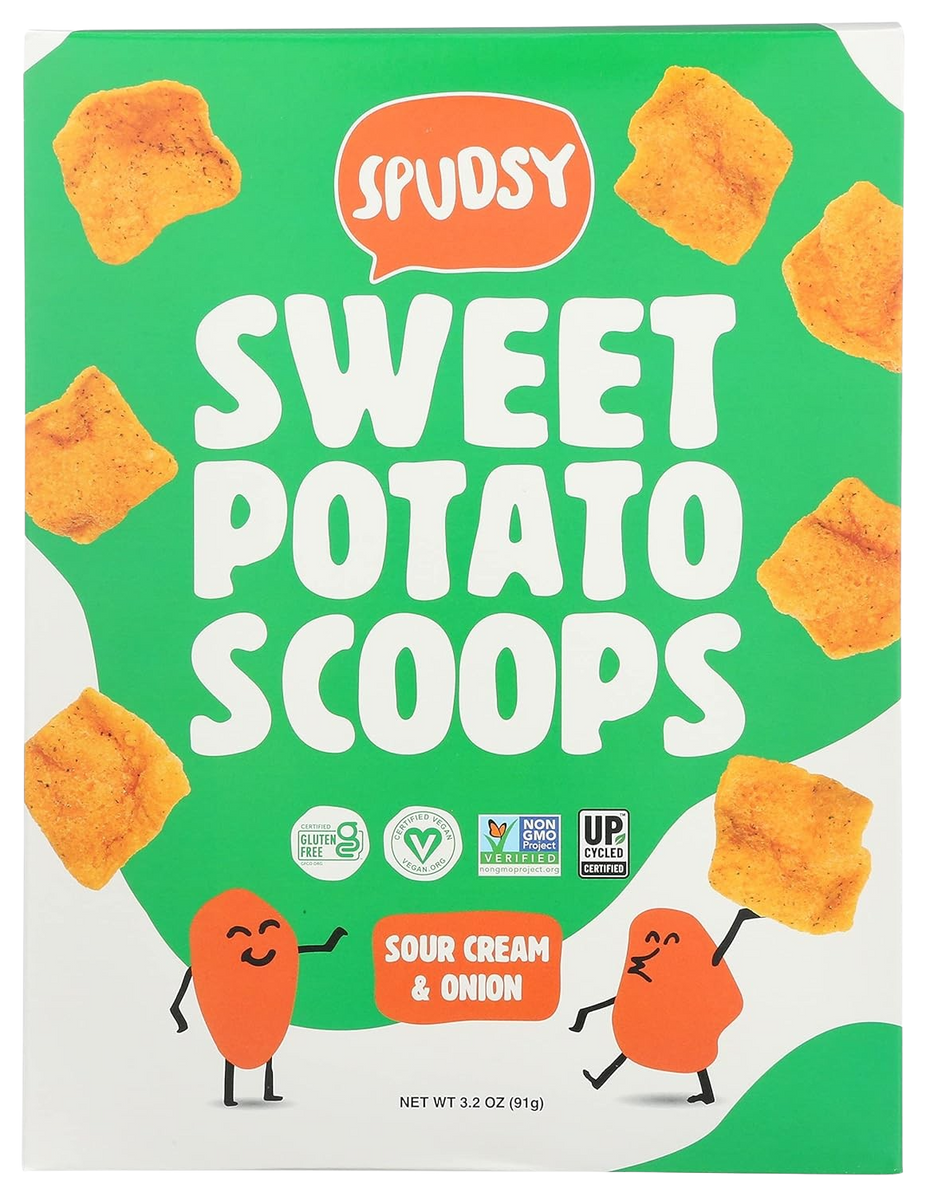 Sour Cream and Onion Sweet Potato Scoops