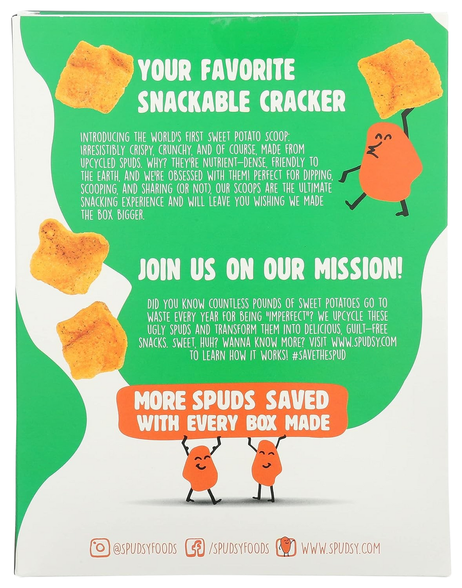 Sour Cream and Onion Sweet Potato Scoops