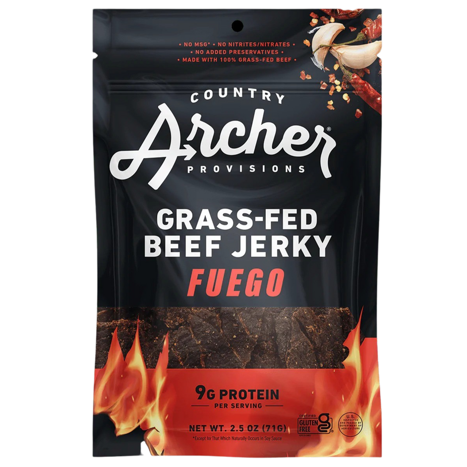 Grass-Fed Fuego Beef Jerky